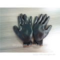 13G Black Seamless Knitted Nitrile Working Safety Gloves